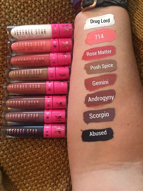 Velour Liquid Lipsticks – Jeffree Star Cosmetics.